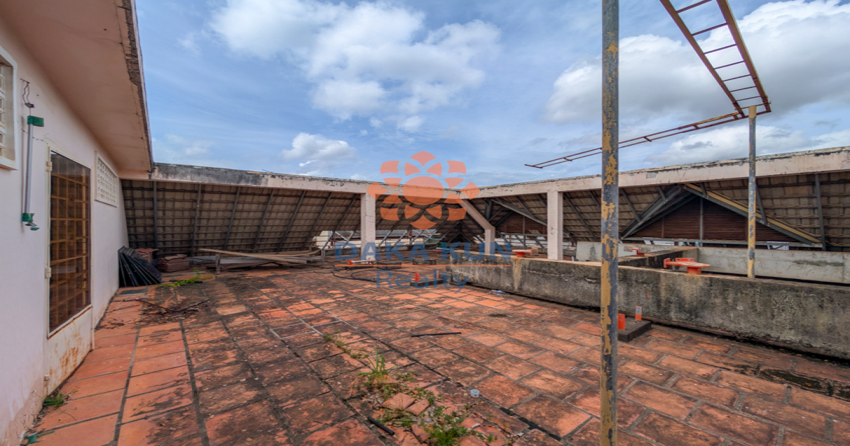 Commercial Building for Rent on Preah Sihanouk Ave, Siem Reap City