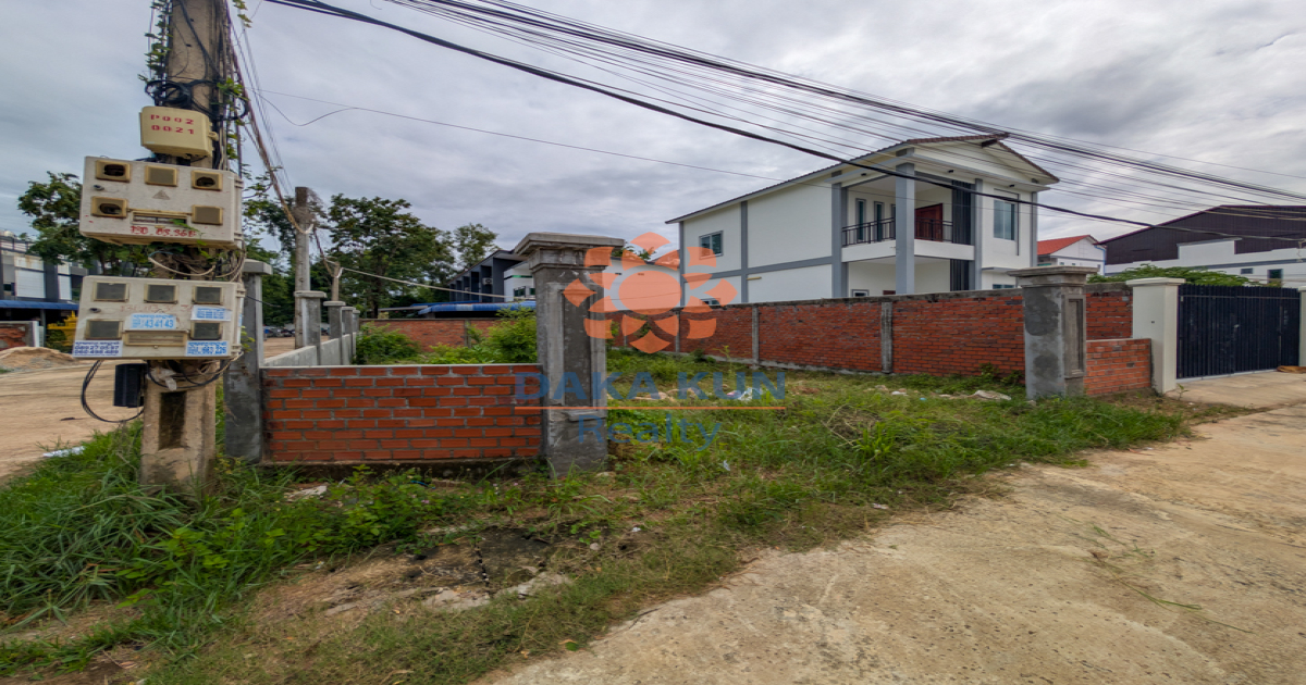 Land for Sale in Siem Reap City, near Sambour Primary School