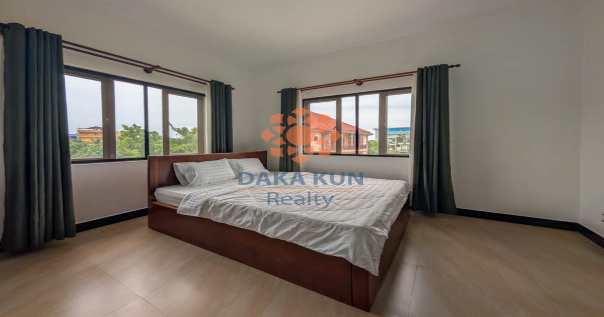 2 Bedrooms Apartment for Rent in Siem Reap City, near Wat Bo