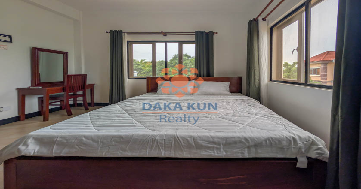 2 Bedrooms Apartment for Rent in Siem Reap City, near Wat Bo