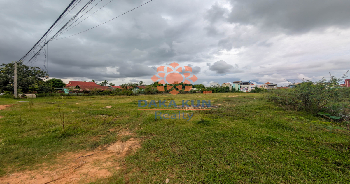 Land for Sale in Siem Reap City, near Wat Chak