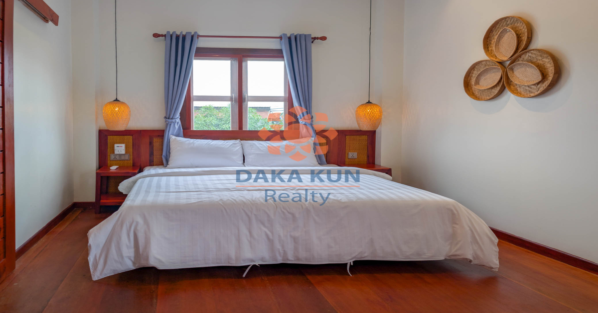 3-Bedroom Wooden House for Sale in Siem Reap City