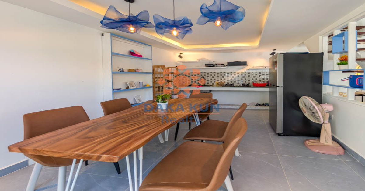 3-Bedroom House with Private Pool for Sale in Siem Reap City