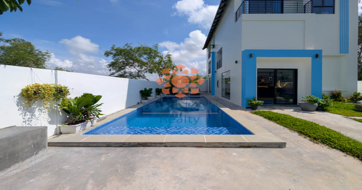 3-Bedroom House with Private Pool for Sale in Siem Reap City