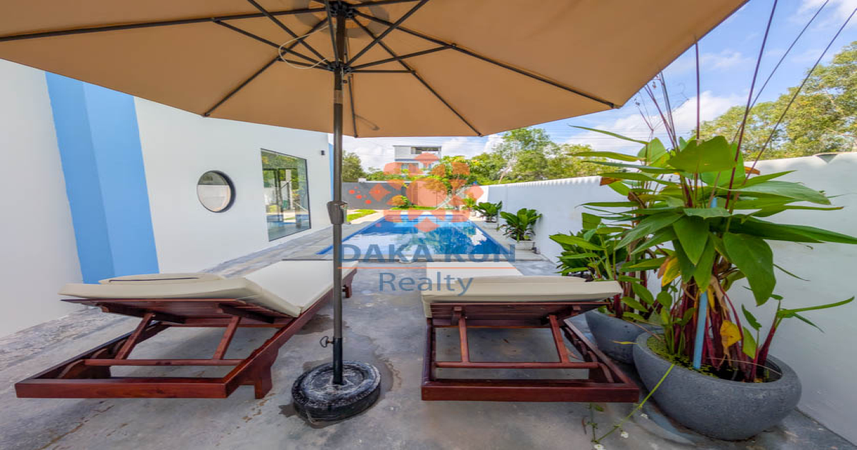 3-Bedroom House with Private Pool for Sale in Siem Reap City