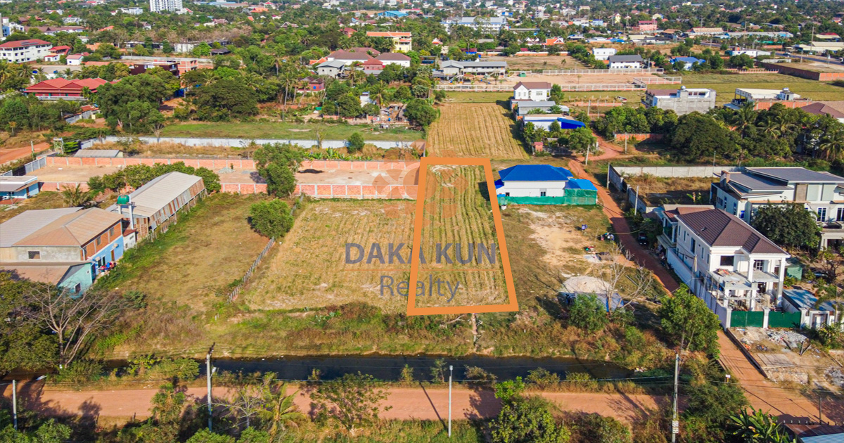 Land for Sale in Siem Reap city-Sala Kamreuk