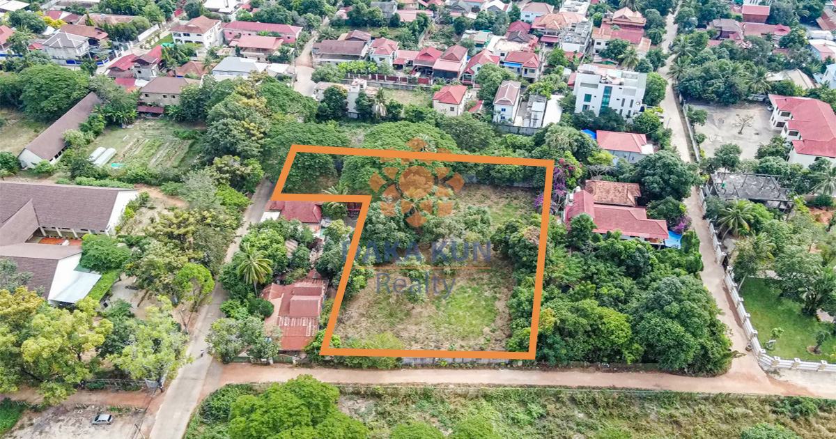 Land For Sale In Siem Reap City-Sla Kram