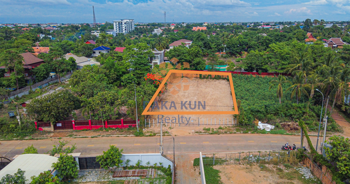 Land for Sale in Siem Reap City-Sala Kamreuk