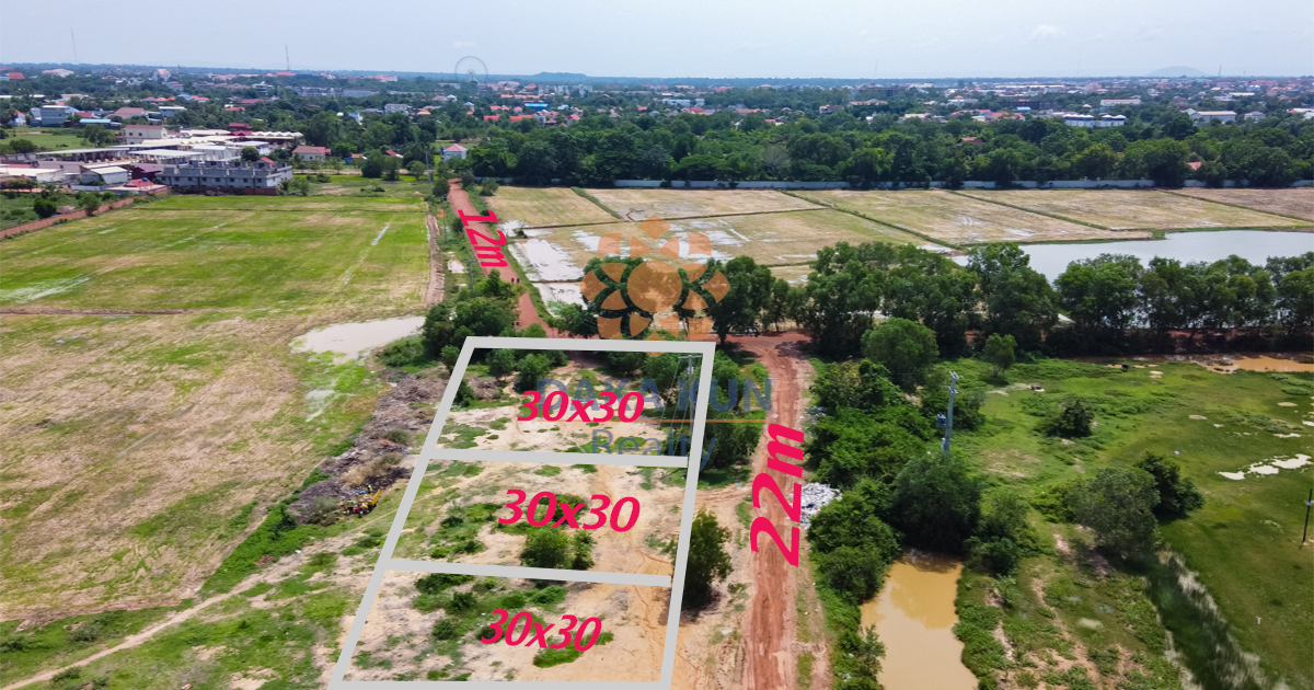 Land for Sale in Siem Reap City-Svay Dangkum