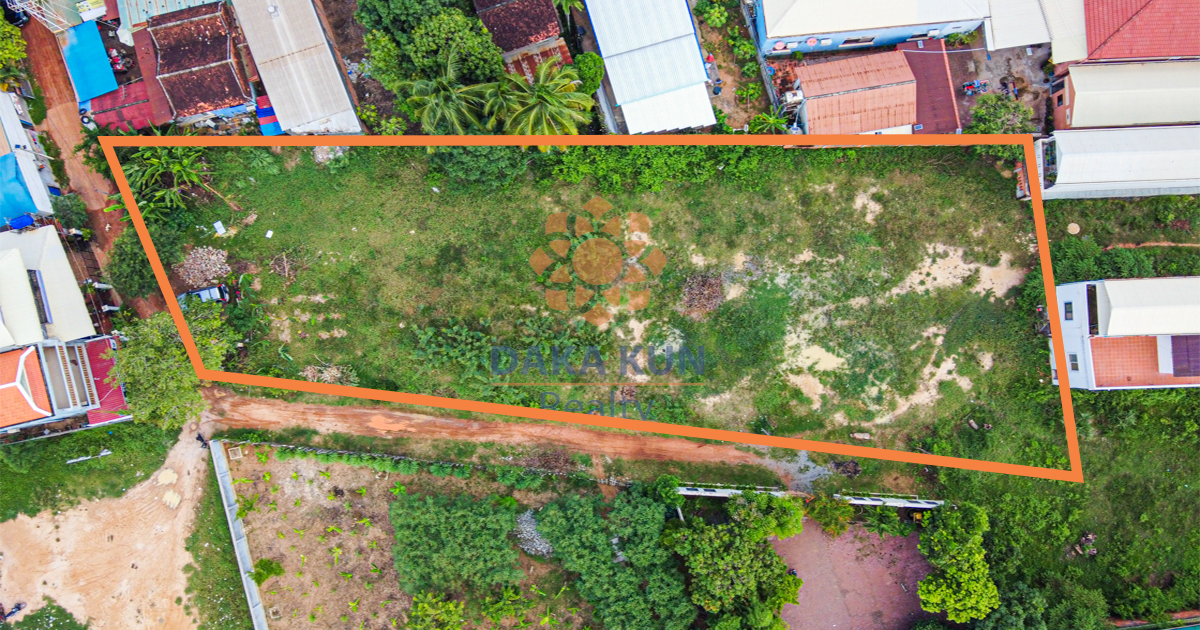 Land For Sale in krong Siem Reap-Sala Kamreuk