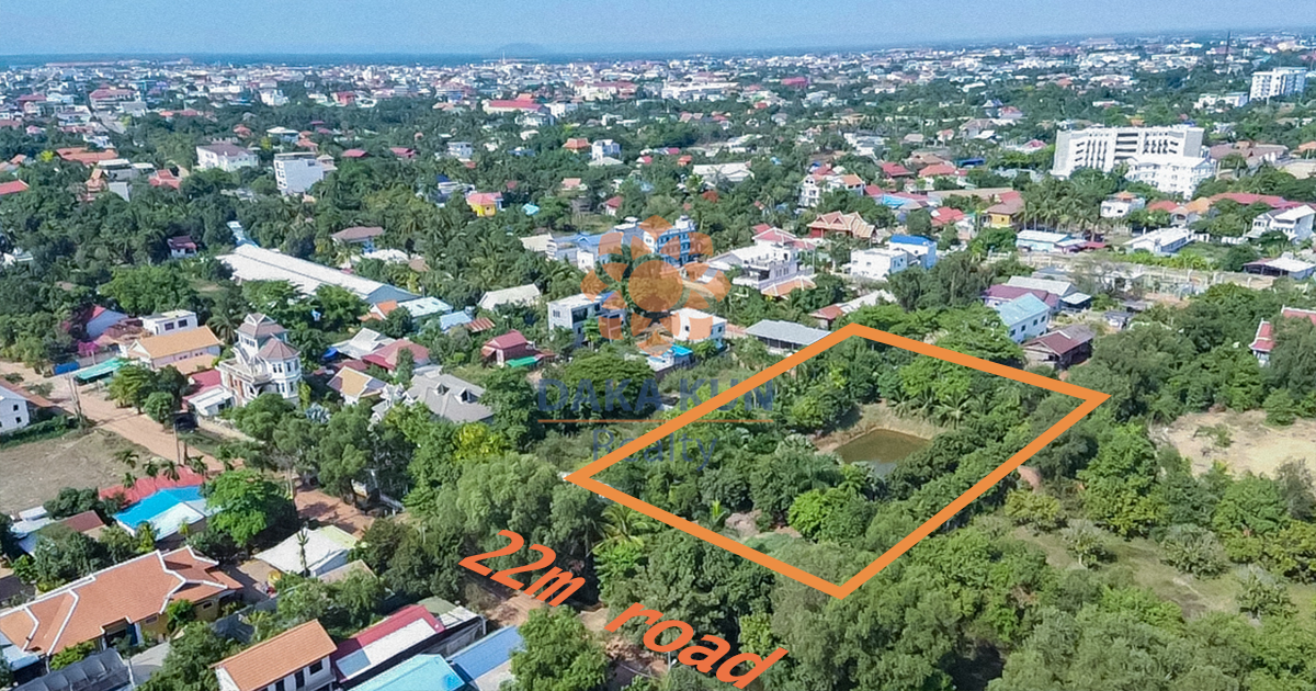 Land for Sale in Siem Reap City-Sala Kamreuk