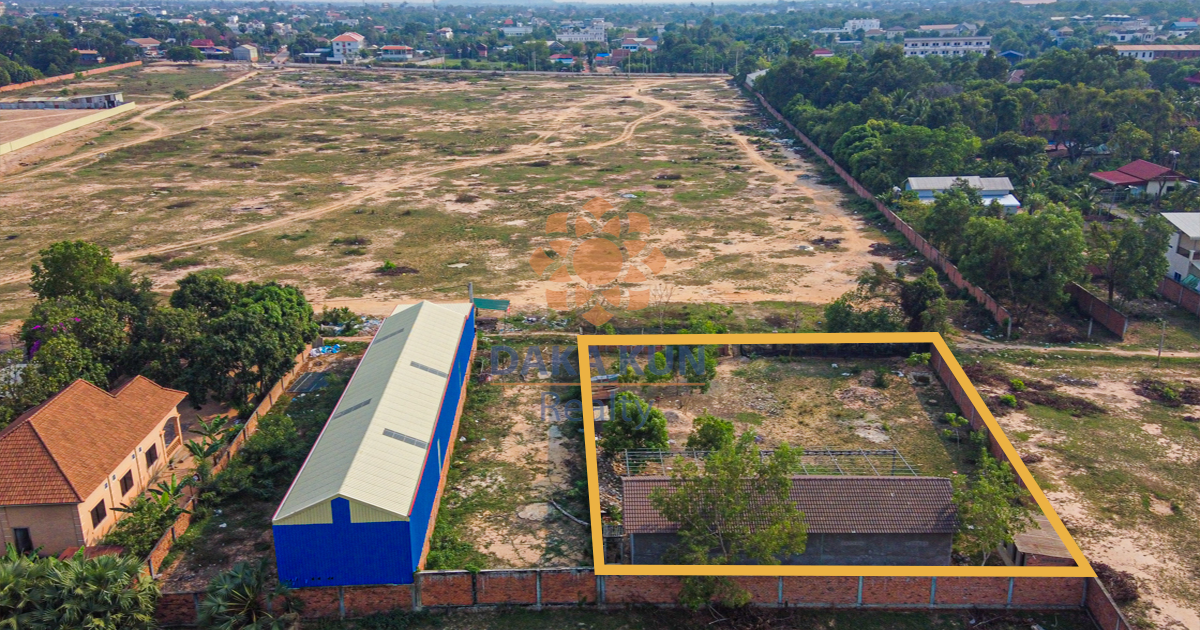 Urgent Sale, Land near Sangkat Svay Dangkum Office, Siem Reap city