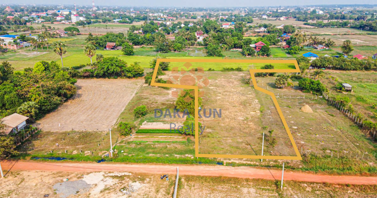 Land for Sale in Siem Reap-Chreav