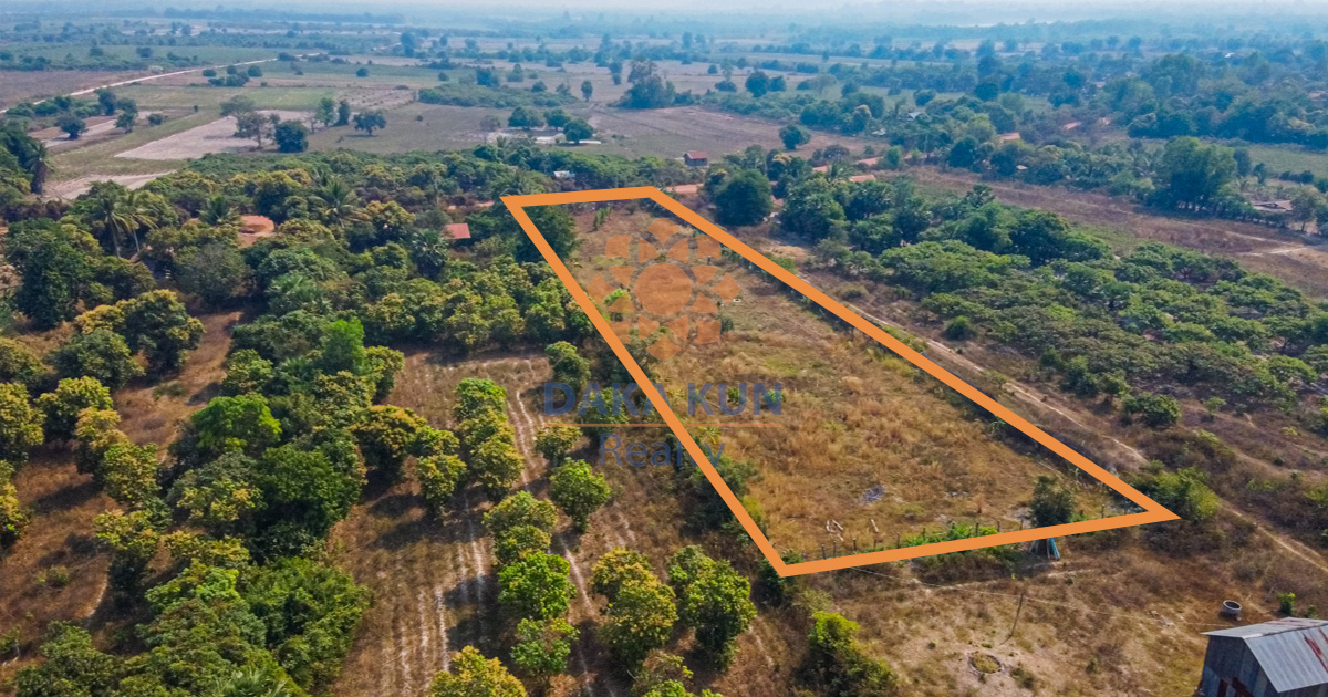 Land for Sale in Siem Reap-Banteay Srei