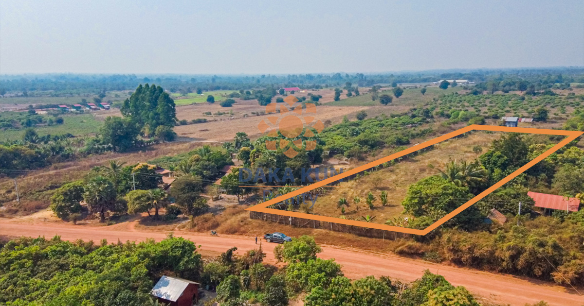 Land for Sale in Siem Reap-Banteay Srei