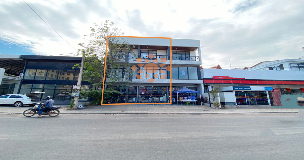 Commercial Building for Sale In Siem Reap City-Wat Damnak
