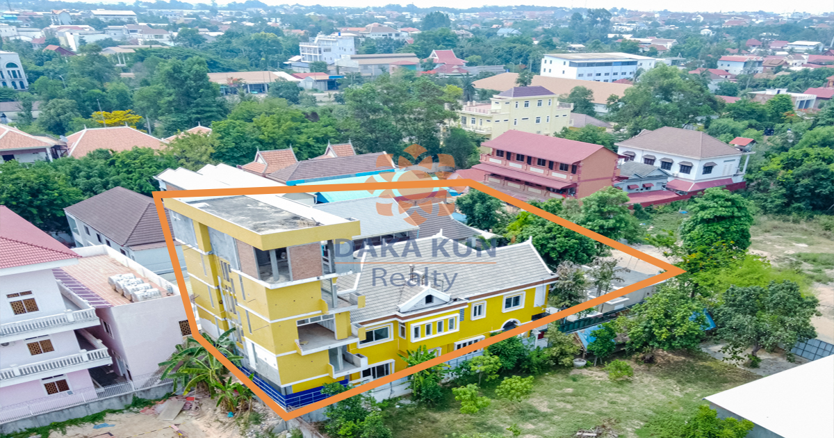 Hotel for Sale in Siem Reap-Kork Chork