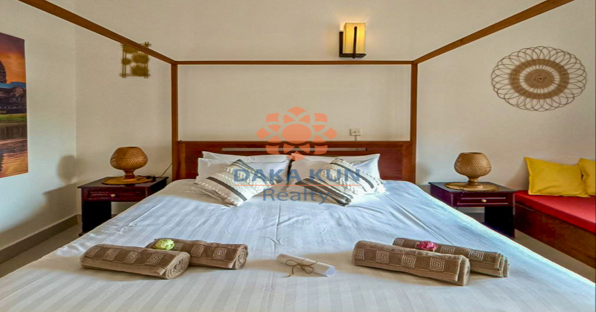 Hotel Business for Sale in Siem Reap City, near Riverside