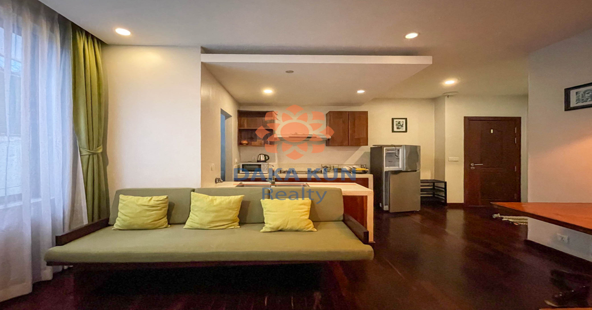 Studio Apartment with Pool for Rent in Siem Reap City, Sala Kamreuk
