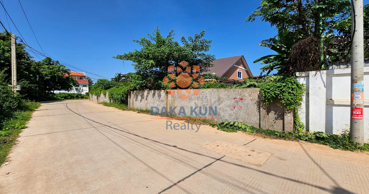 Land for Sale in Siem Reap City, near Platinum Road