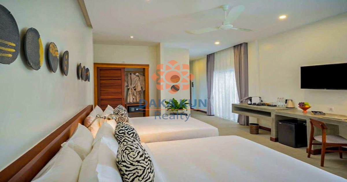 Hotel Business for Sale in Siem Reap City, near Riverside