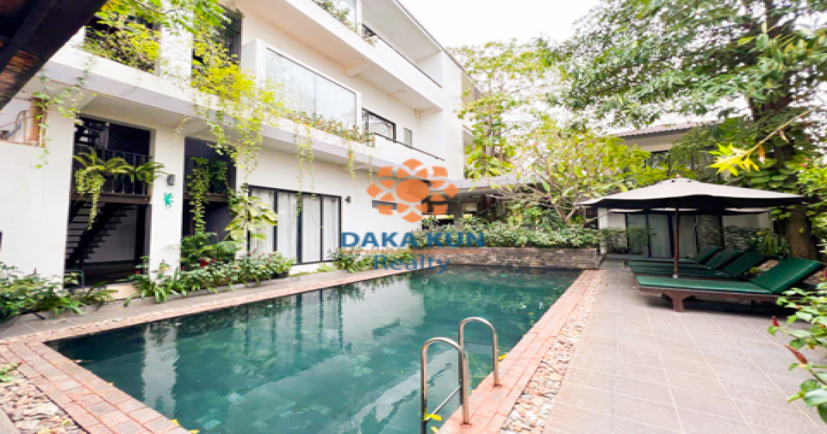 Hotel for Rent on Sala Kamruek Rd, in Siem Reap City