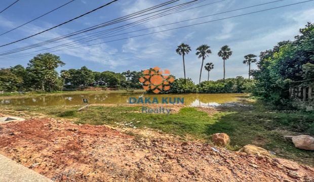 Land for Sale in Siem Reap city-Sala Kamreuk