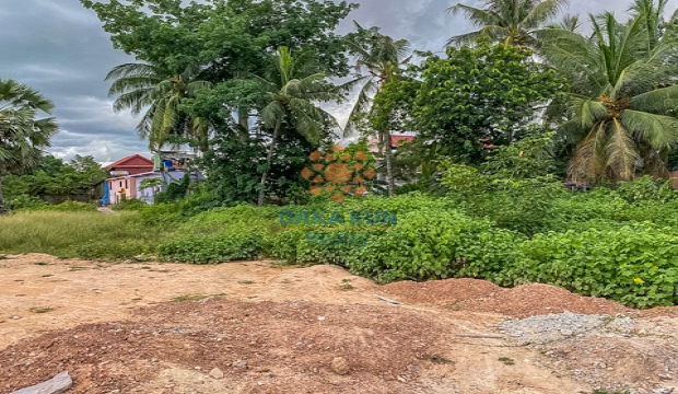 Land for Rent on Mian Road 22 meters, Siem Reap-Sala Karmeuk