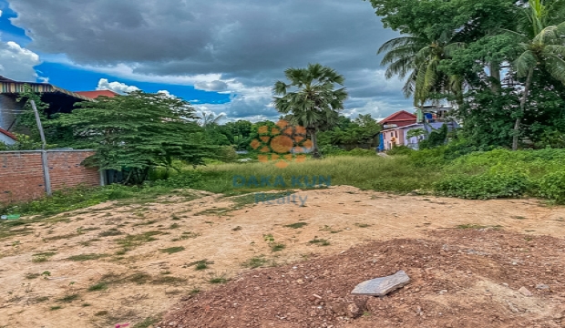 Land for Rent on Mian Road 22 meters, Siem Reap-Sala Karmeuk