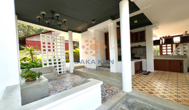 Wooden House For Sale in Krong Siem Reap-Near River
