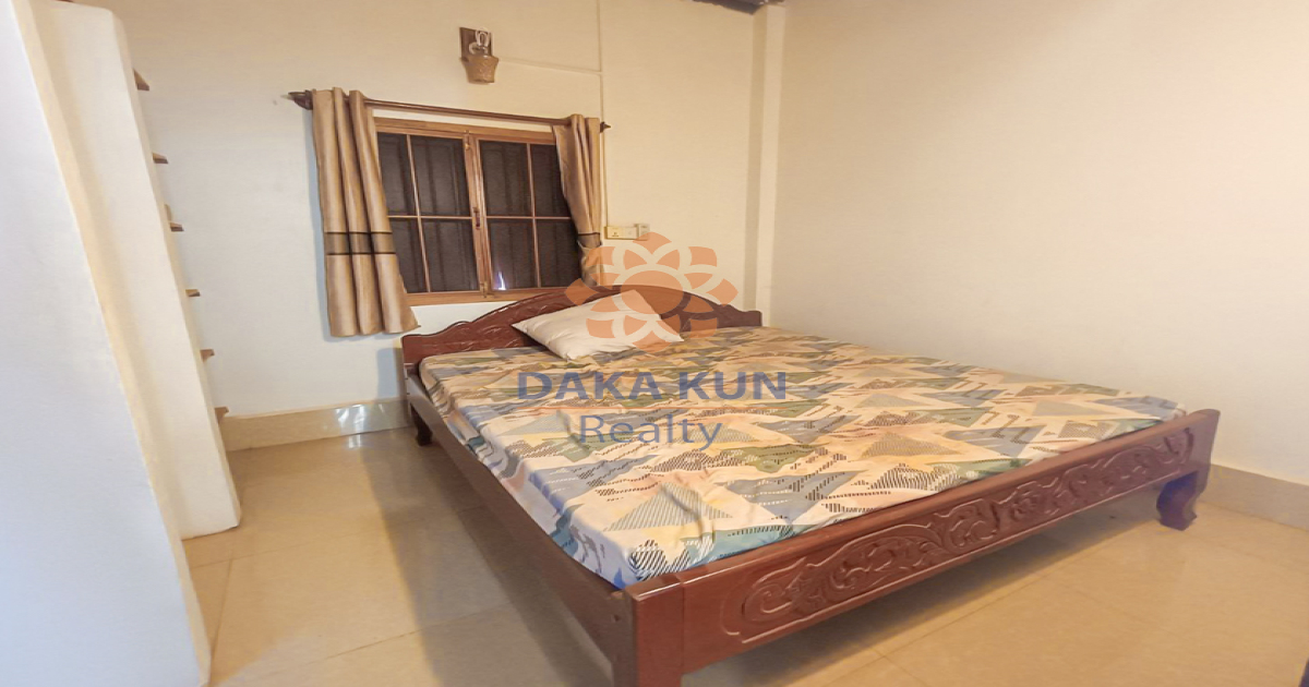 2 Bedrooms Wooden House For Rent In Siem Reap City