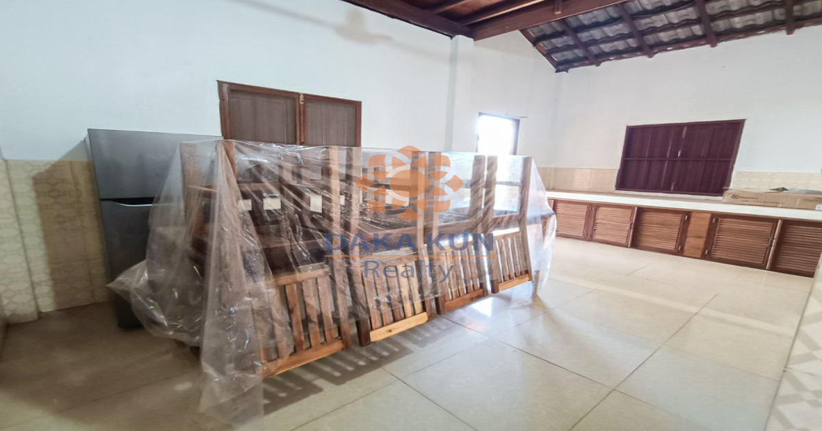 2 Bedrooms Wooden House For Rent In Siem Reap City