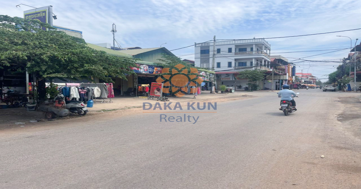 Land For Sale In Siem Reap City-Kouk Chak