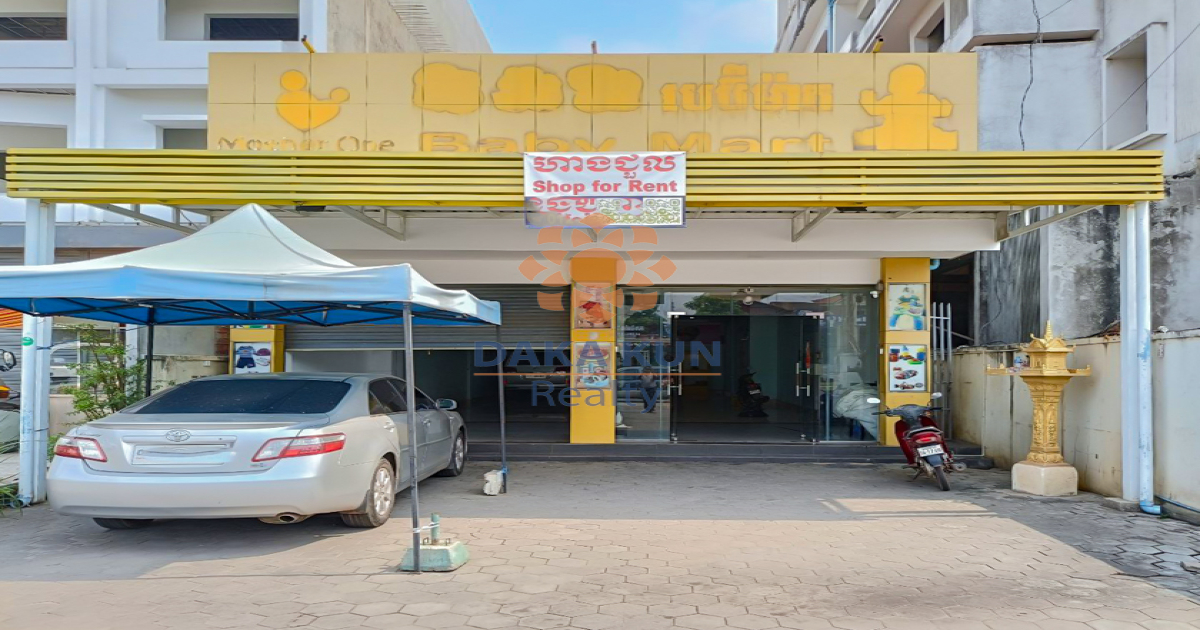 Shophouse for Rent in Siem Reap City-main Road 6A