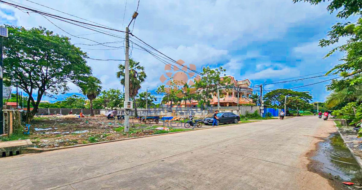 Land for Sale in Siem Reap​ City-Sala Kamreuk