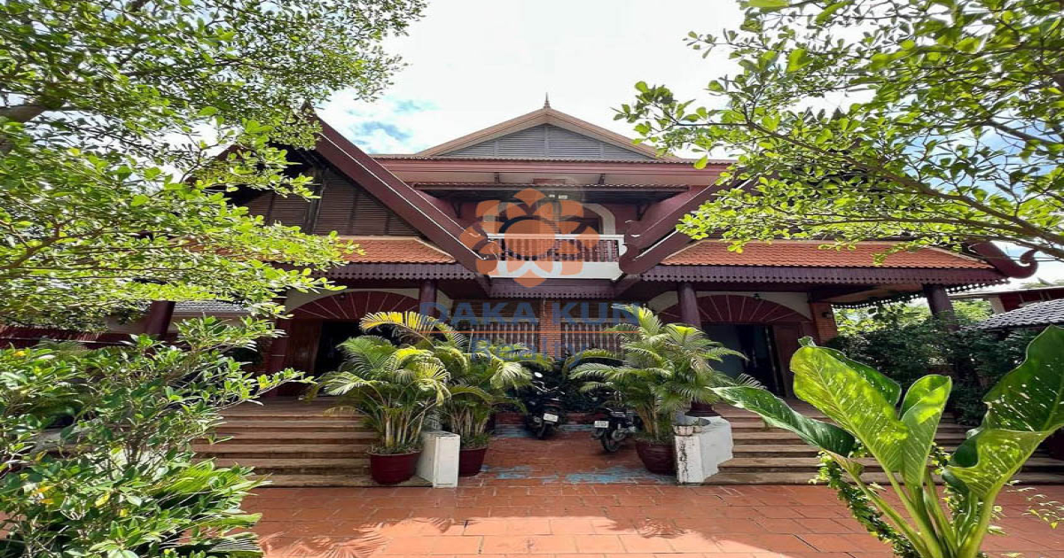 6 Bedrooms House for Rent in Siem Reap-Sala Kamreuk