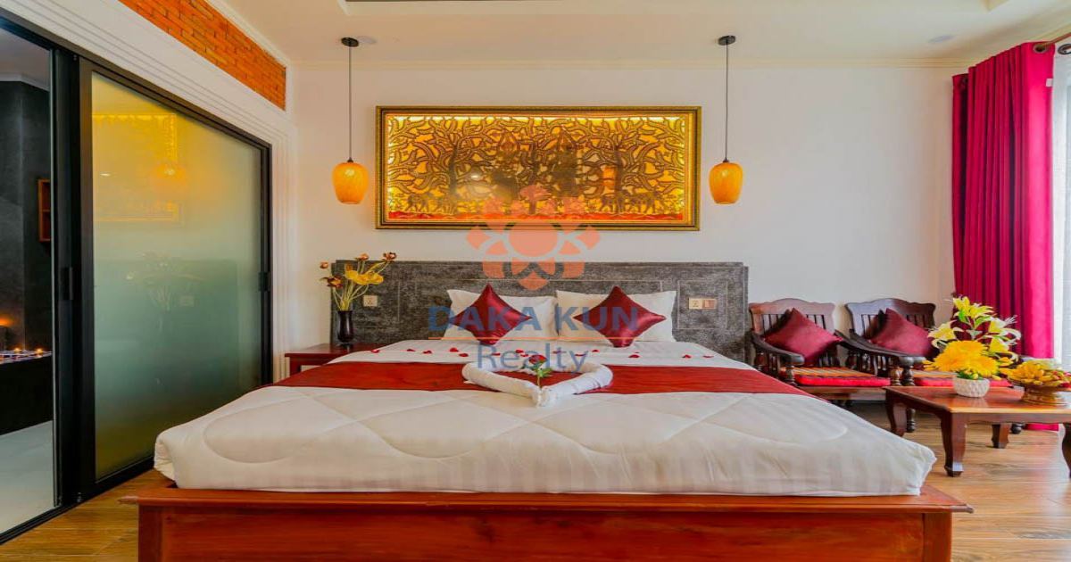 6 Bedrooms House for Rent in Siem Reap City, Svay Dangkum