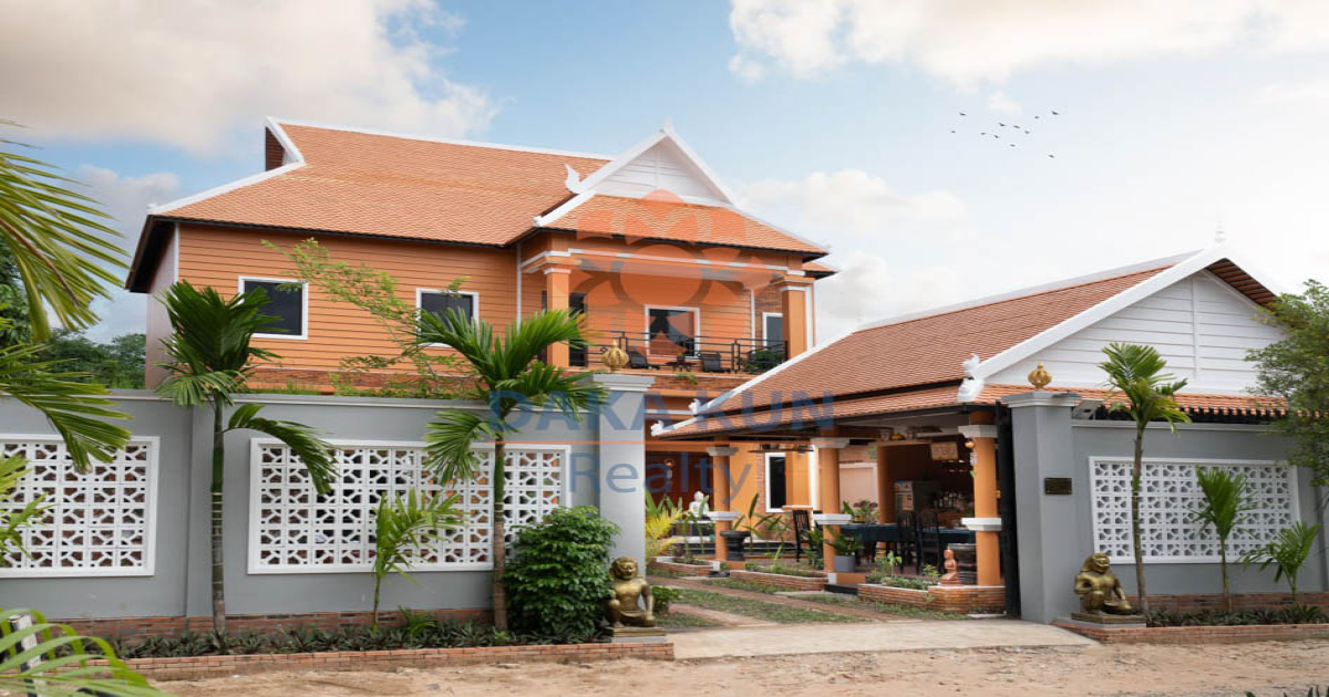 Villa with Swimming Pool for Rent in Siem Reap City - Svay Dangkum