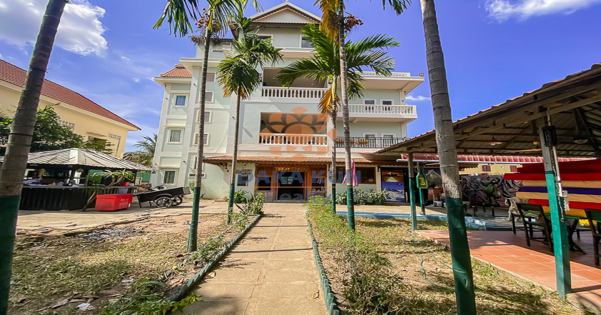 Hotel for Rent in Siem Reap City, near Rose Apple Square