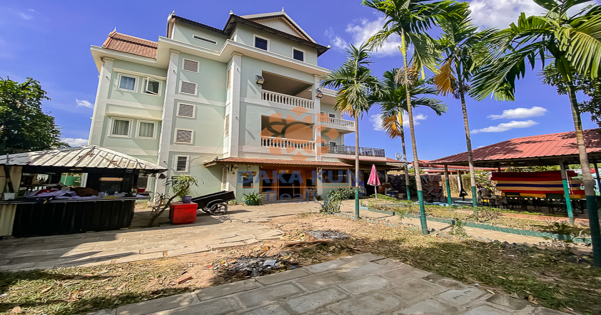 Hotel for Rent in Siem Reap City, near Rose Apple Square