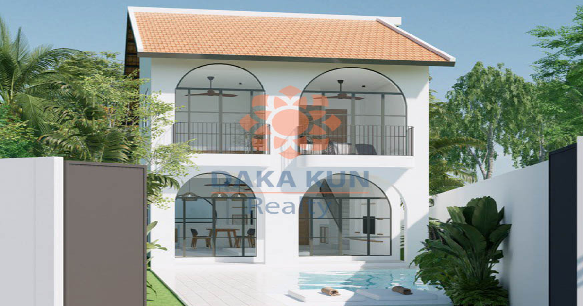 Villa with Swimming Pool for Sale in Siem Reap City, Svay Dangkum