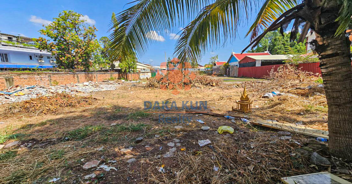 Land for Sale in Siem Reap City, Wat Bo area