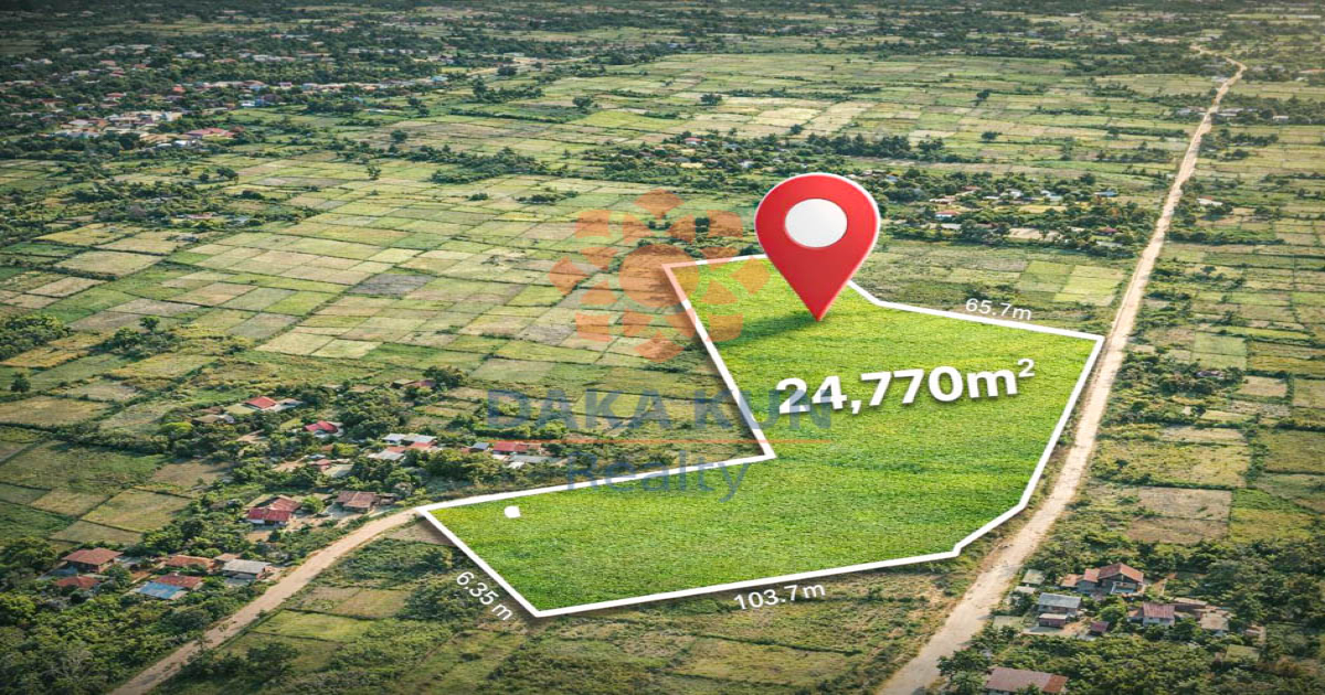 Land for Sale in Pouk, Siem Reap