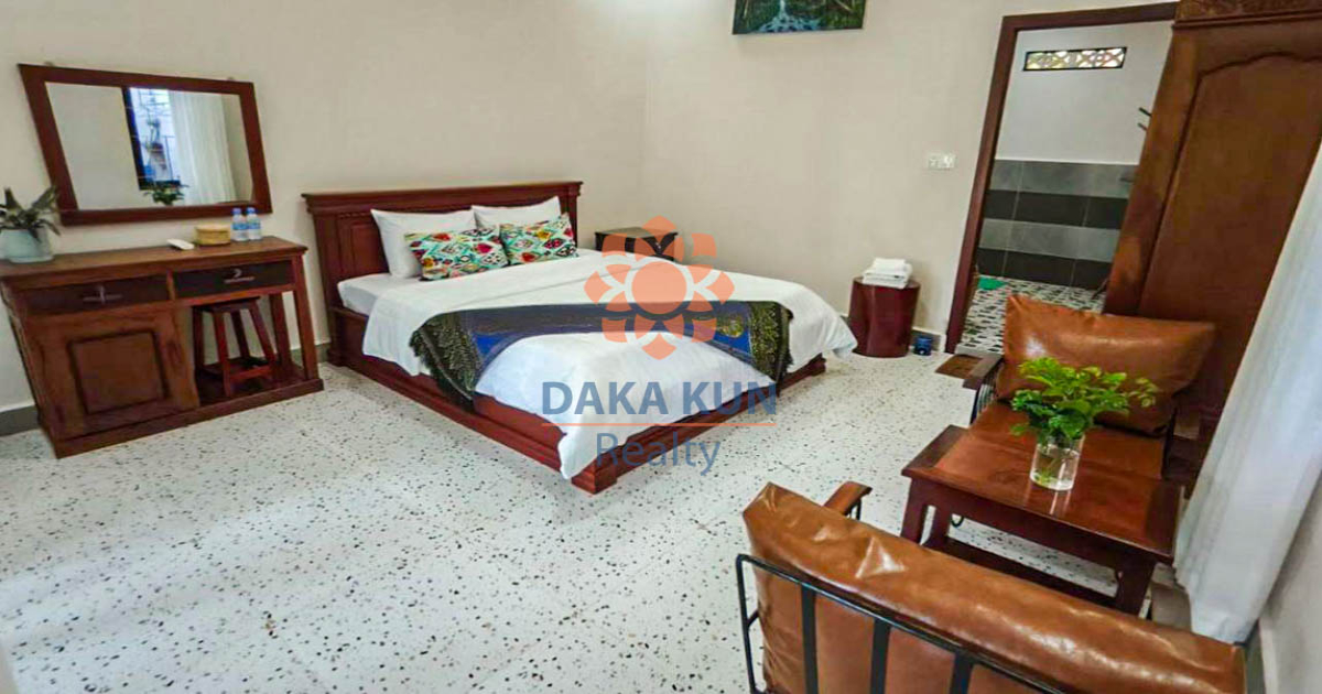 2 Bedrooms House for Rent in Siem Reap City, Sla Kram