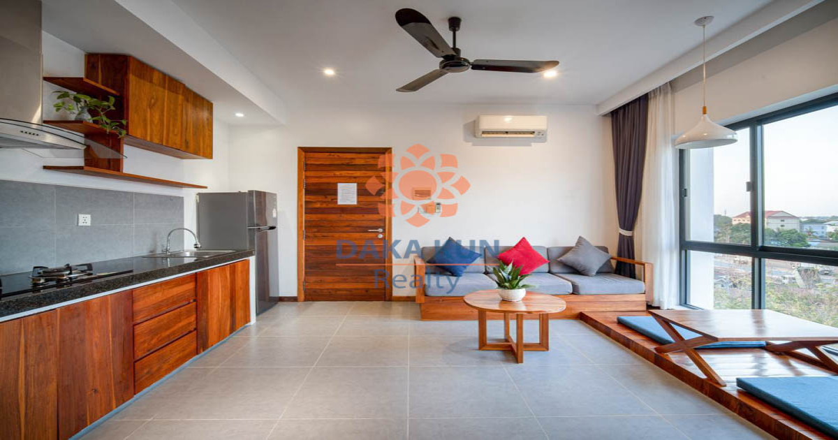 1 Bedroom Apartment for Rent in Siem Reap City, Svay Dangkum