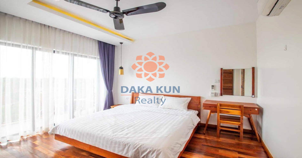 1 Bedroom Apartment for Rent in Siem Reap City, Svay Dangkum