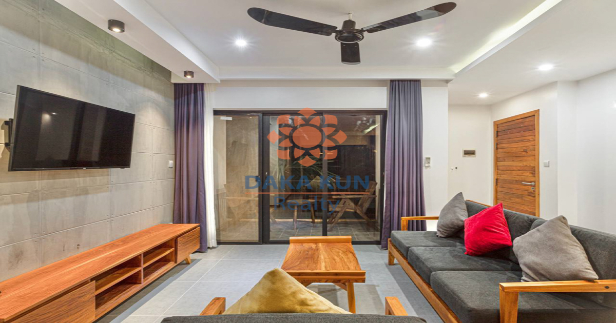 2 Bedrooms Apartment for Rent in Siem Reap City, Svay Dangkum