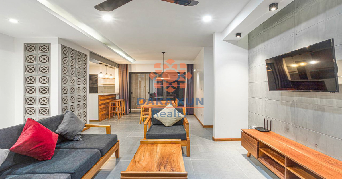 2 Bedrooms Apartment for Rent in Siem Reap City, Svay Dangkum