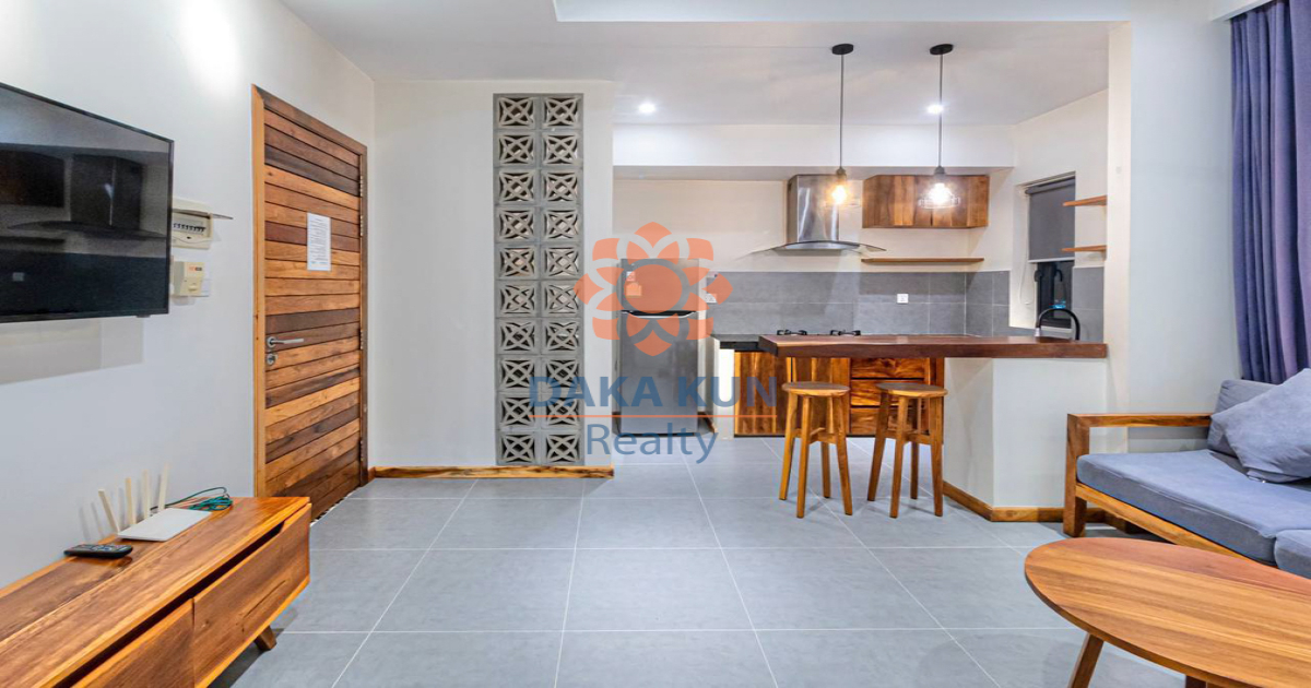 1 Bedroom Apartment for Rent in Siem Reap City, Svay Dangkum