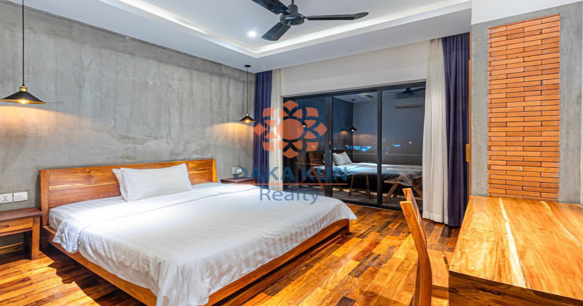 1 Bedroom Apartment for Rent in Siem Reap City, Svay Dangkum